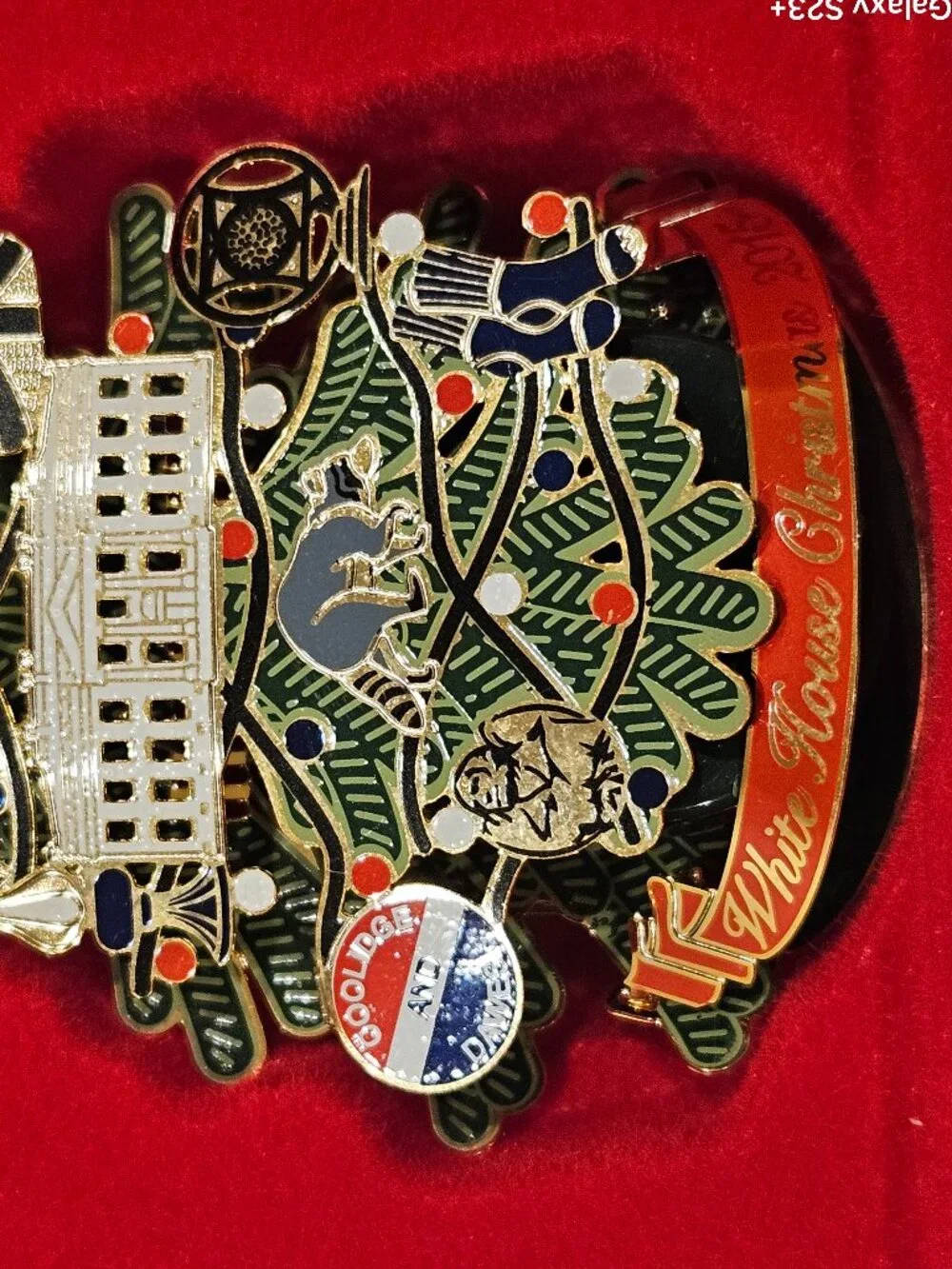 2015 THE WHITE HOUSE HISTORICAL ASSOCIATION CHRISTMAS HOLIDAY ANNUAL ORNAMENT